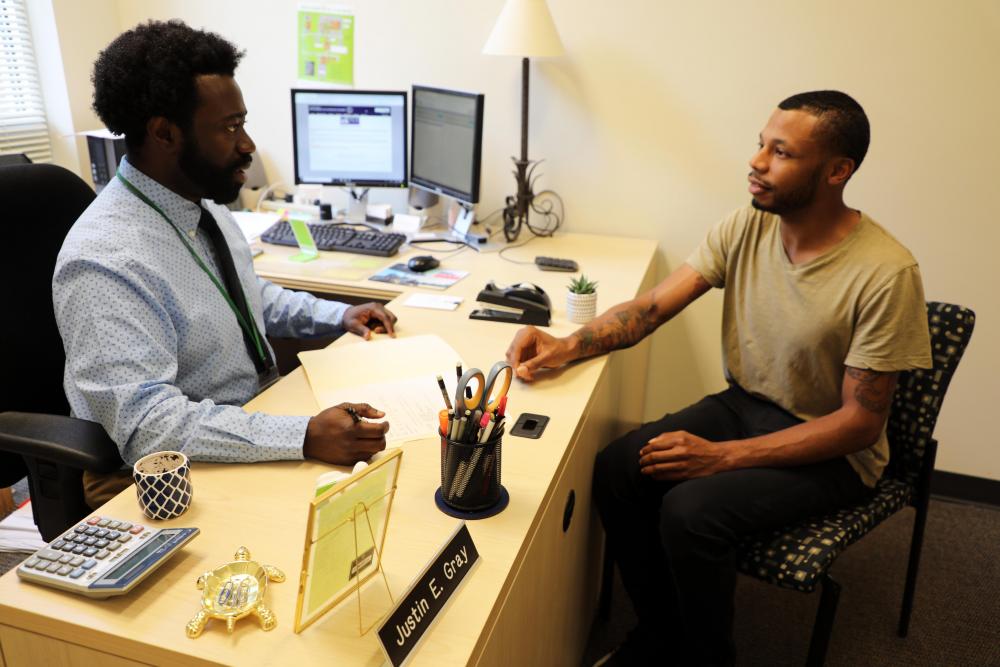 veterans services with student veteran 