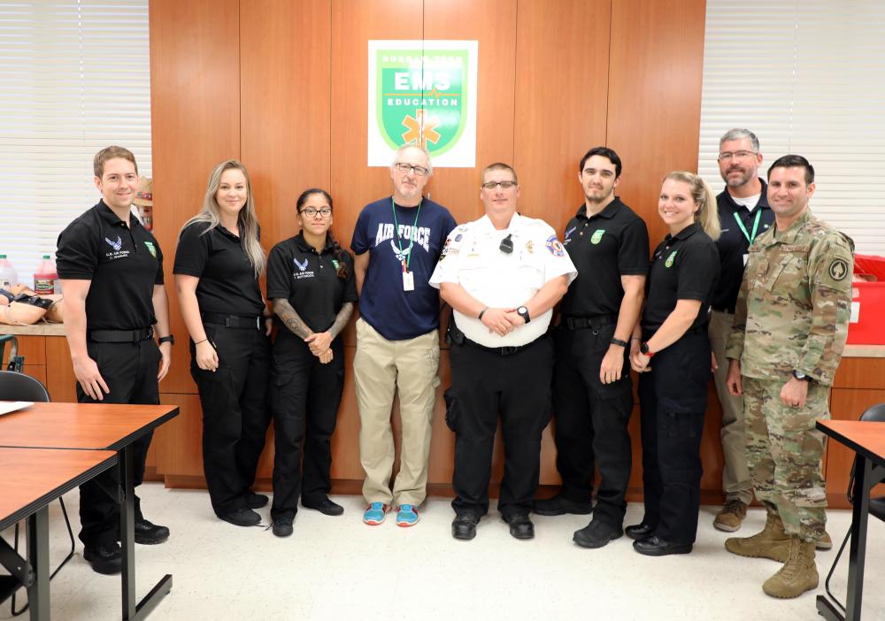 ems staff air force group paramedic course