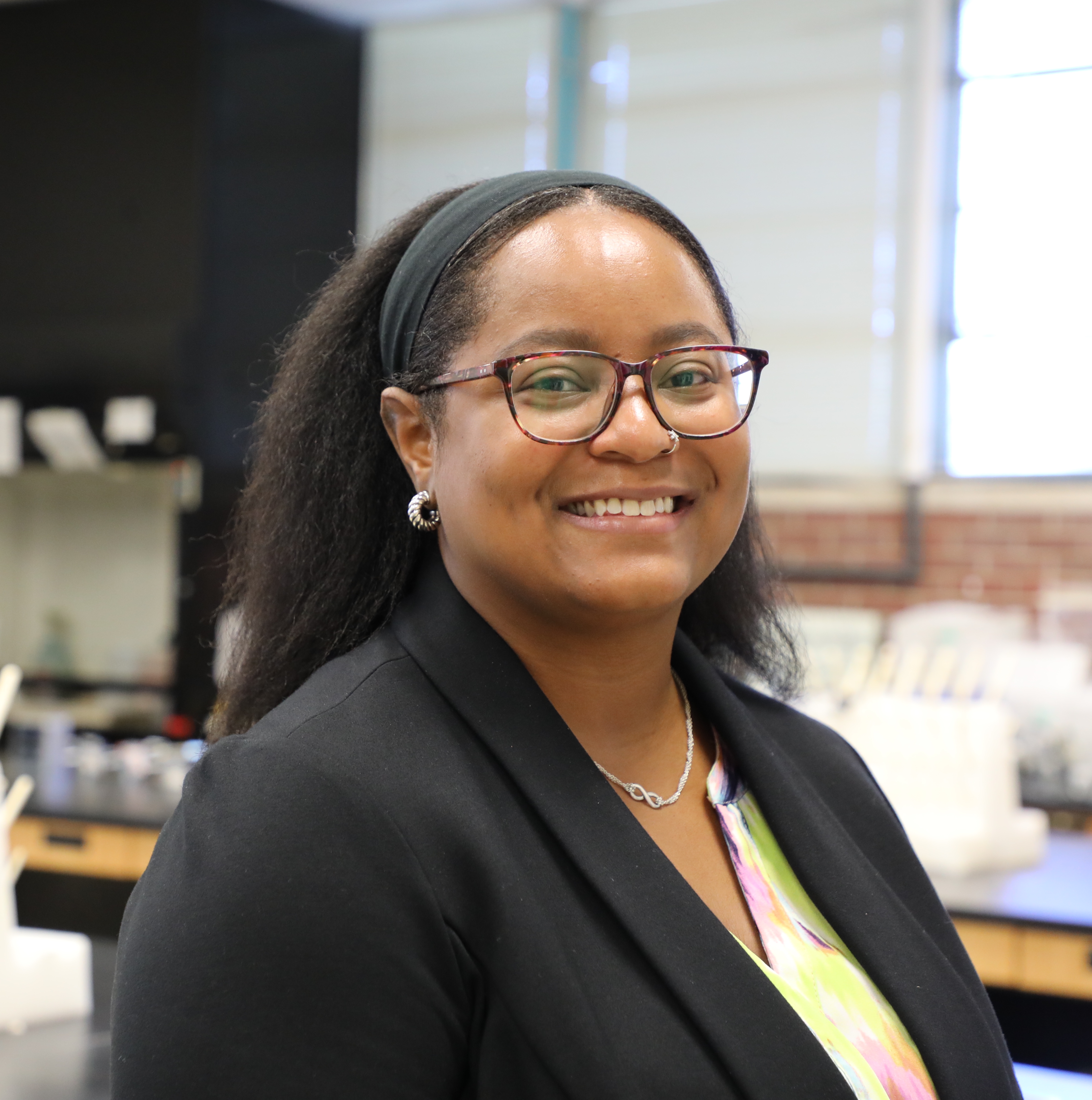 person smiling at camera