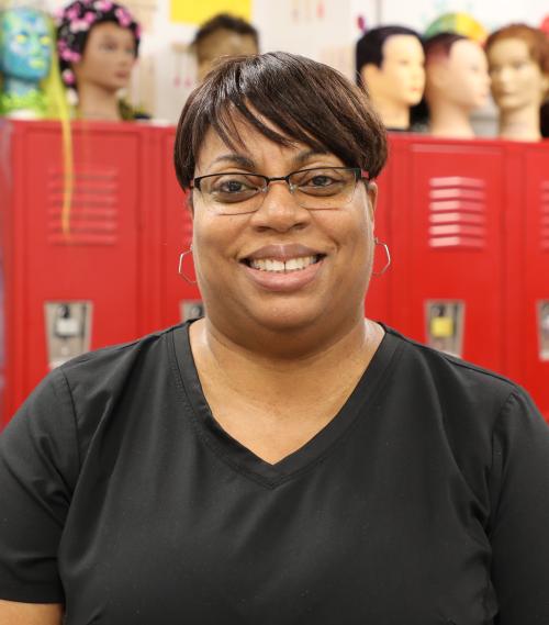 person smiling at camera