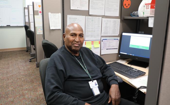 person smiling at camera 