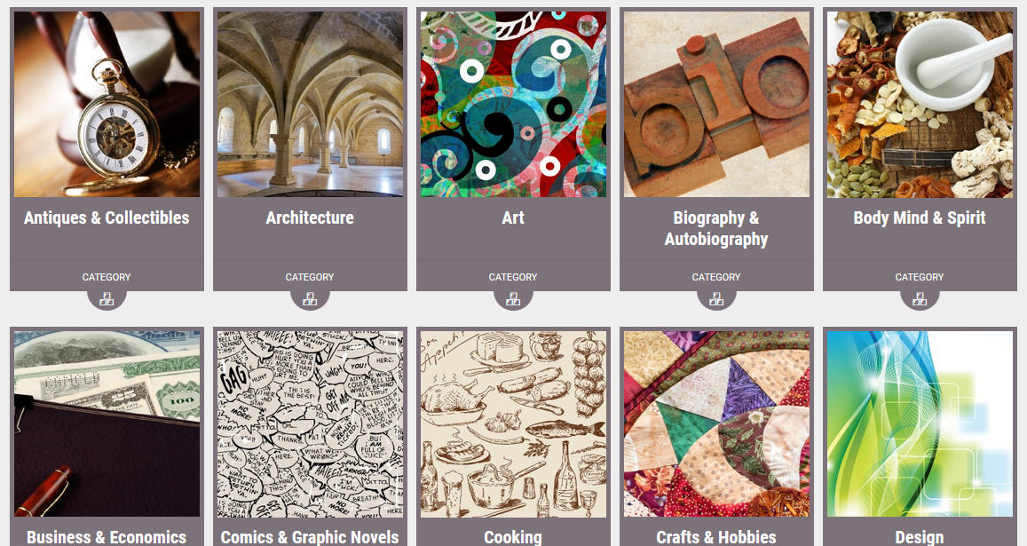 Home Grown ebook categories