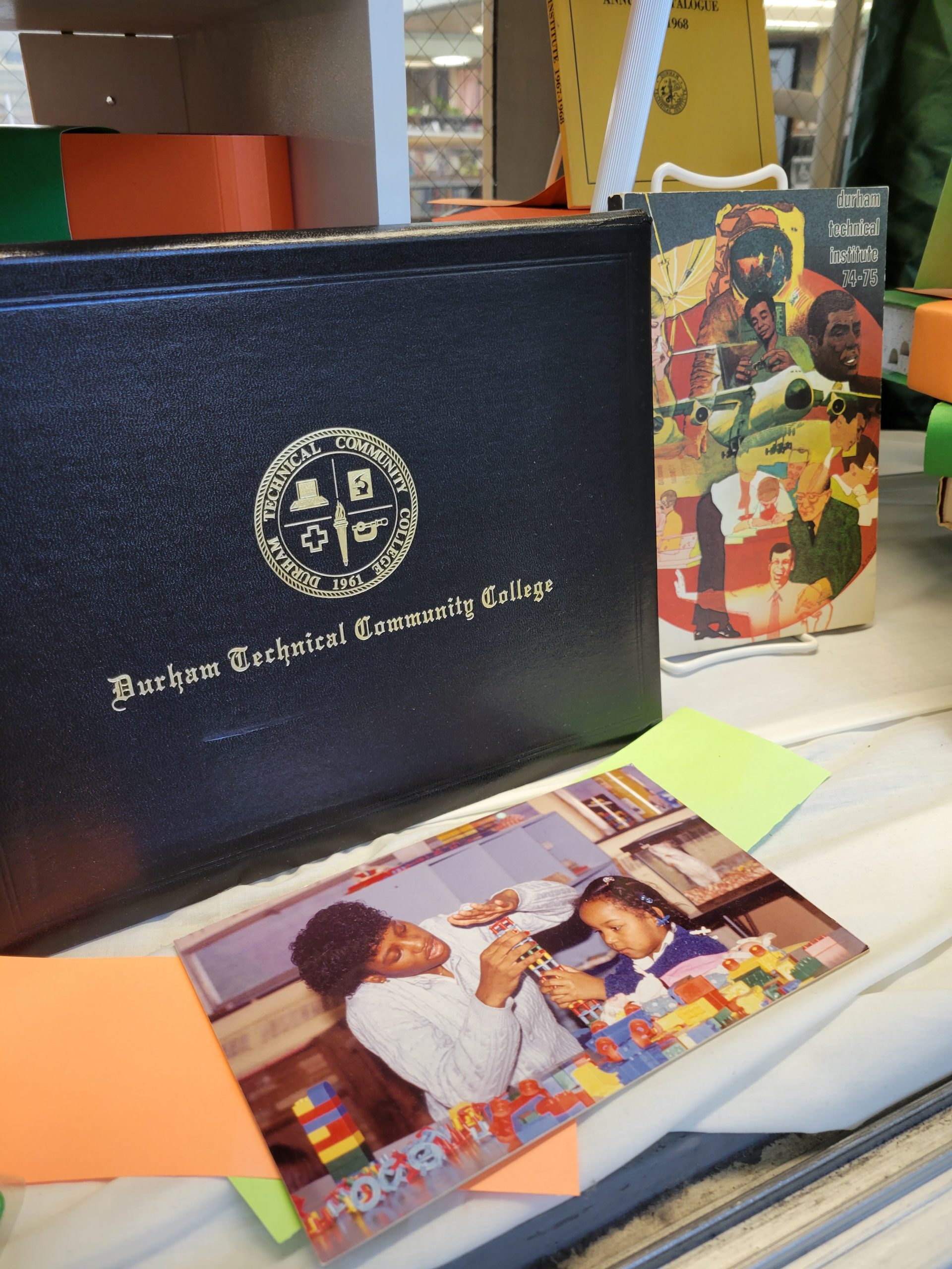 Diploma cover, College Catalog from 1974-75, Early Childhood Education program photo