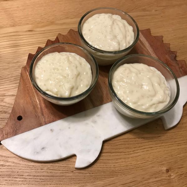 Coconut Tapioca Pudding