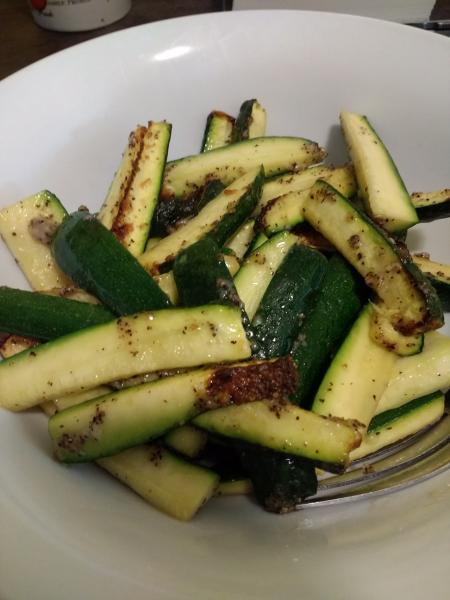 air fryer zucchini fries