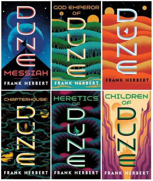 Dune Complete Series by Frank Herbert