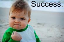 Success Baby Meme