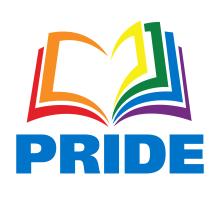 Pride book logo
