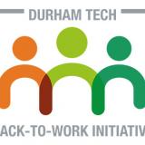 Durham Tech Back-to-Work Initiative logo